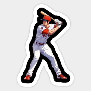 Anime Baseball Sticker